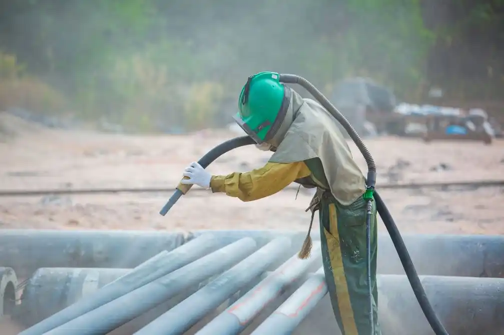 soda blasting engine in Crescent City, FL — Crescent City Sandblasting